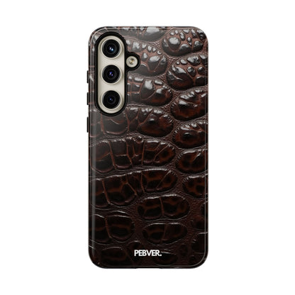 Brown Leather | Phone Case Samsung Galaxy S24 Plus Glossy