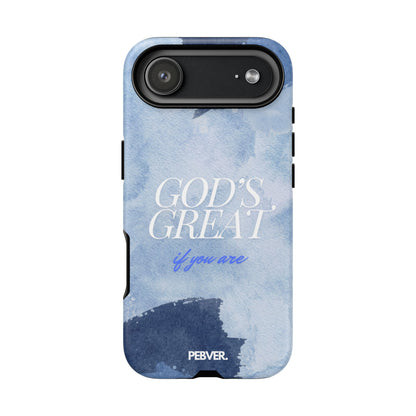 God's Great | Phone Case iPhone 17 Air Matte