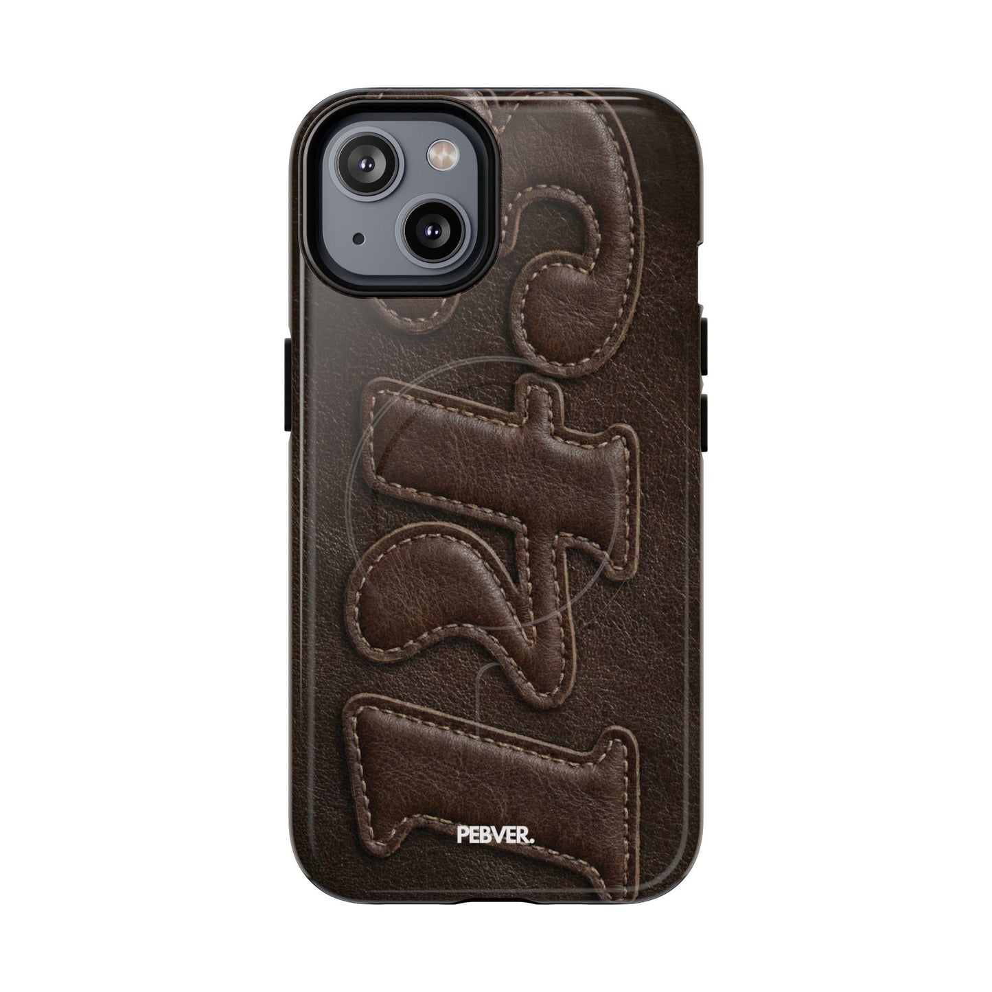 "Stitched" Magsafe Case Phone Case PEBVER. iPhone 14 Glossy