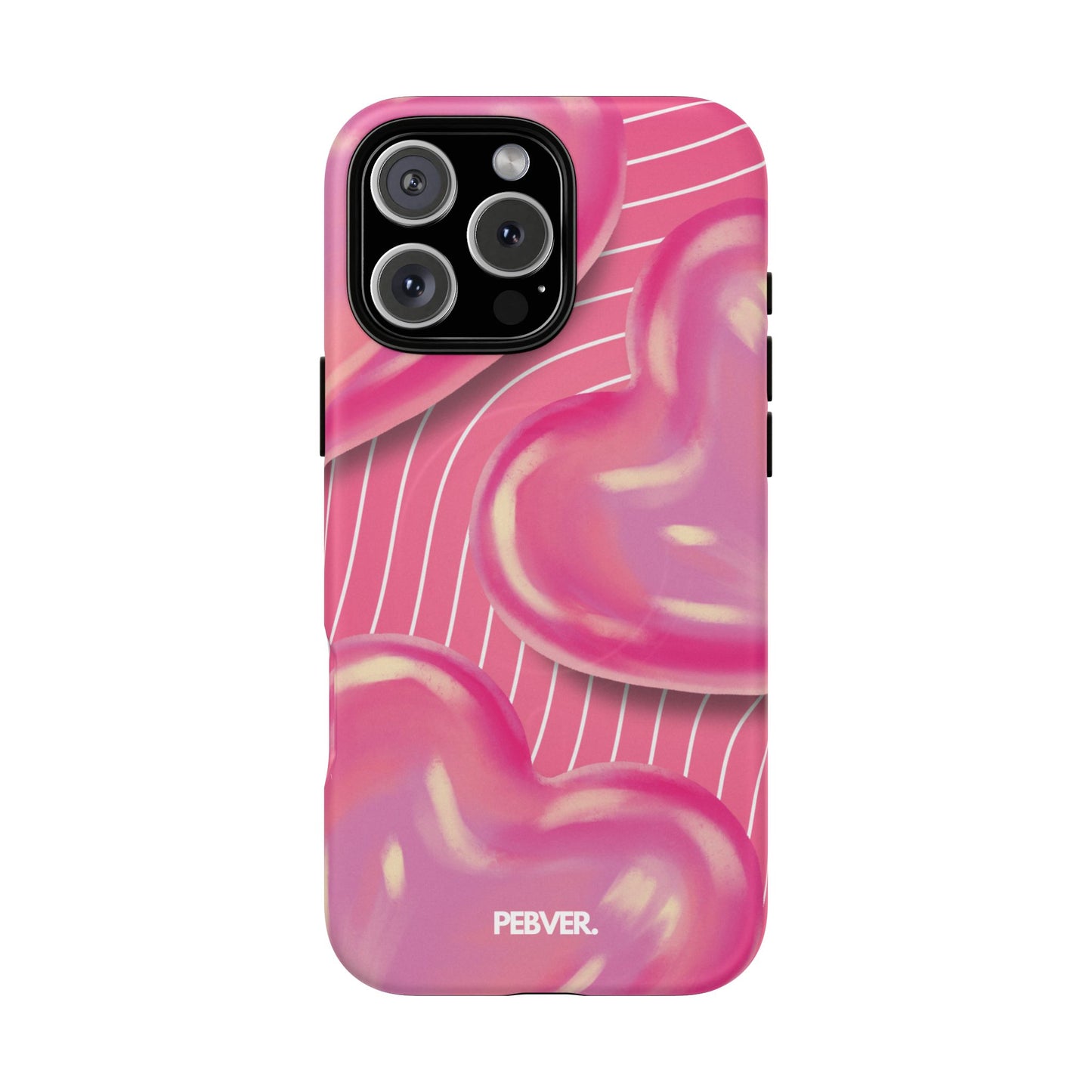 Hearts | MagSafe Phone Case PEBVER. iPhone 16 Pro Max Matte