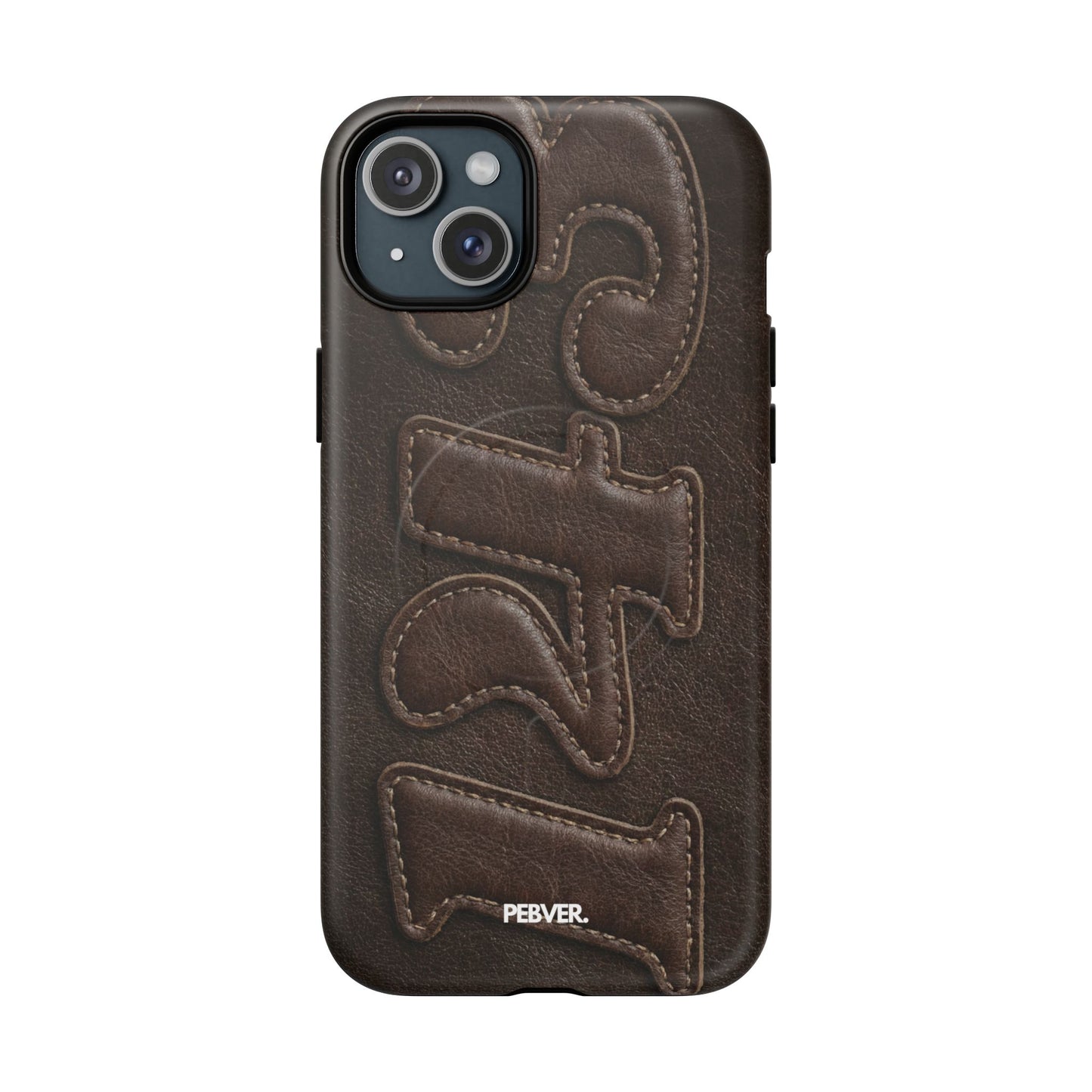 "Stitched" Magsafe Case Phone Case PEBVER. iPhone 15 Plus Matte