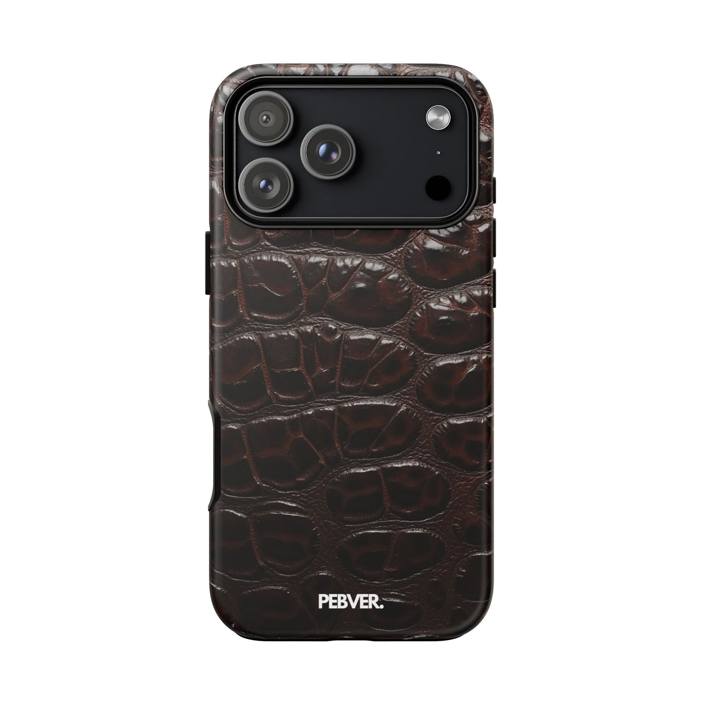 Brown Leather | Phone Case iPhone 17 Pro Max Matte