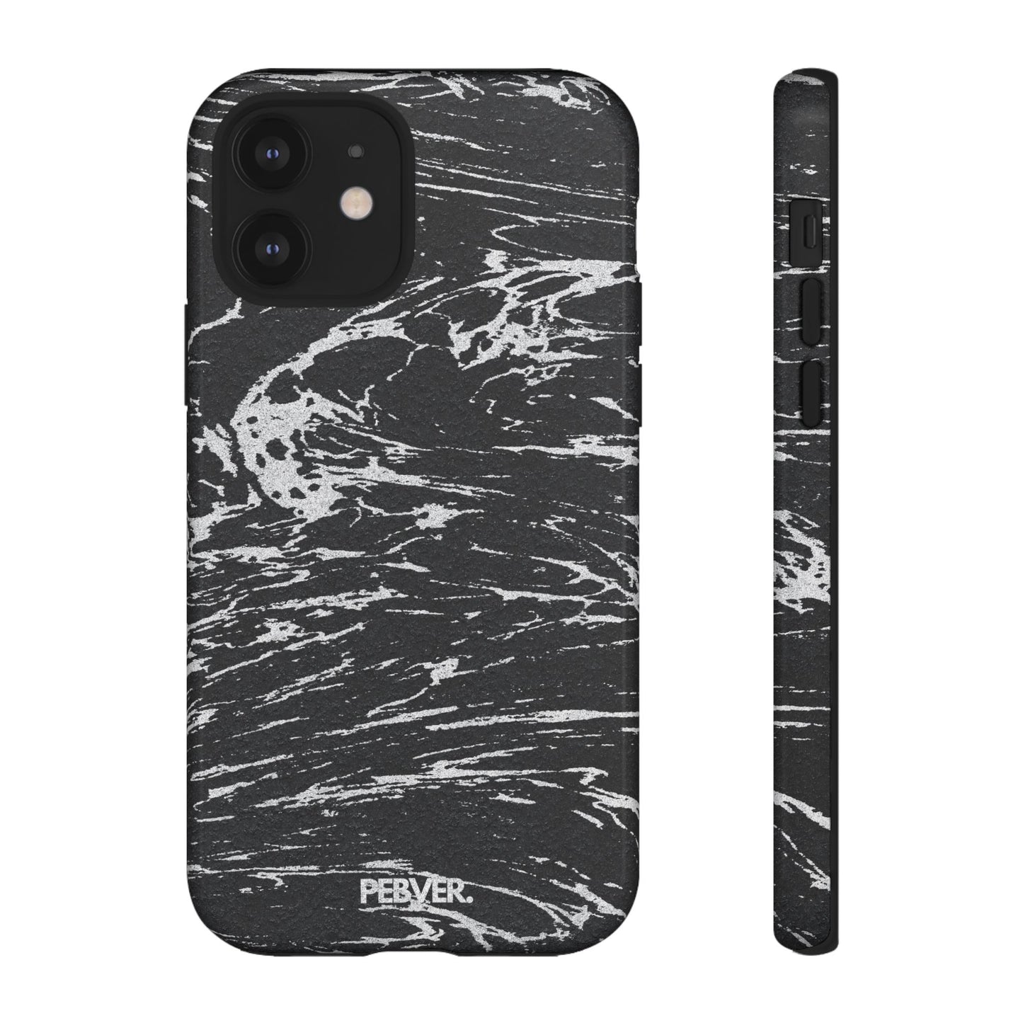 Graphite Phone Case Phone Case PEBVER. iPhone 12 Glossy