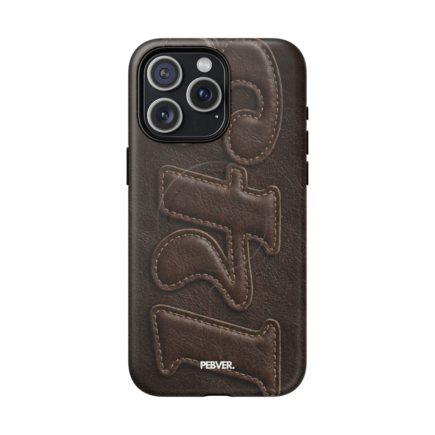 "Stitched" Magsafe Case Phone Case PEBVER. iPhone 15 Pro Max Matte