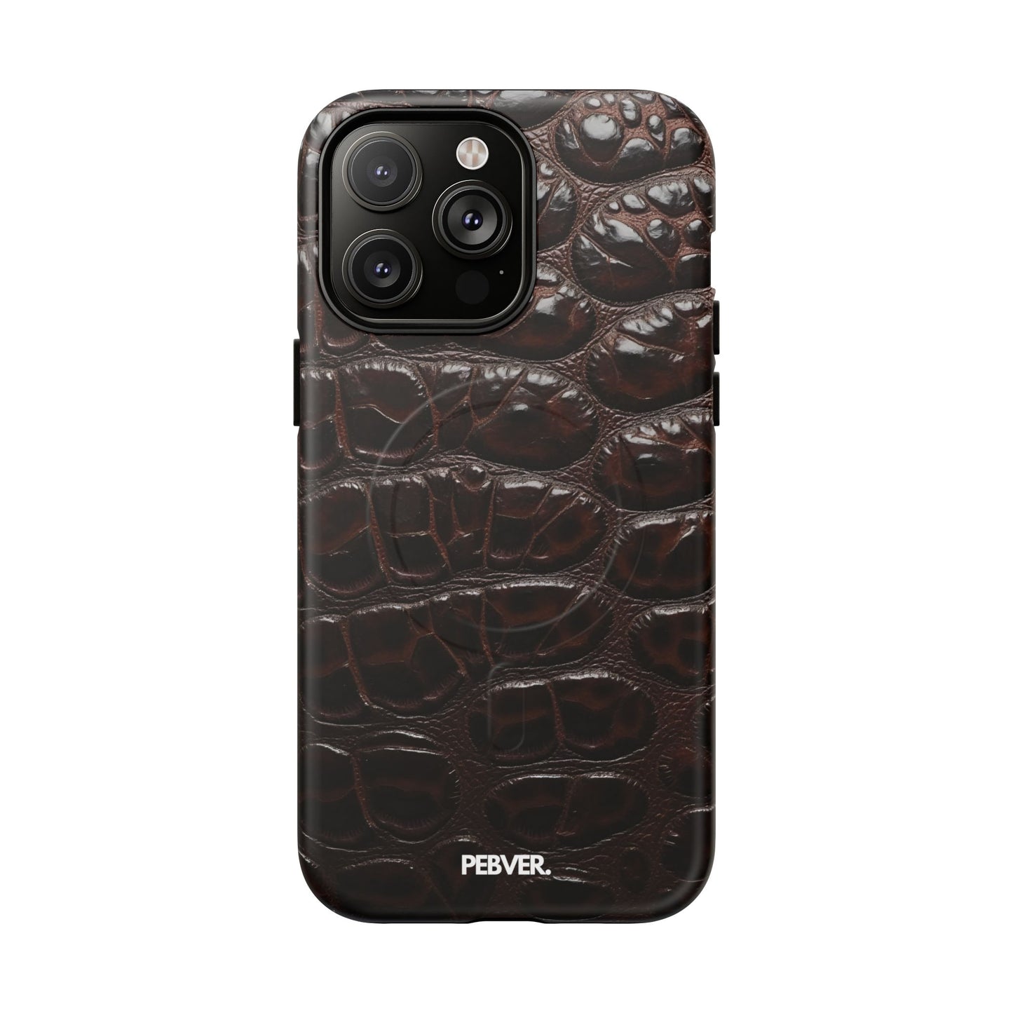 Leather | MagSafe Phone Case PEBVER. iPhone 14 Pro Max Matte
