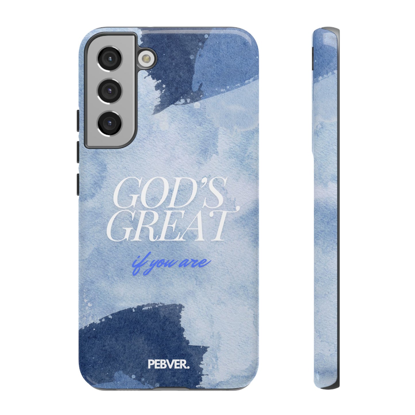 God's Great | Phone Case Samsung Galaxy S22 Plus Glossy
