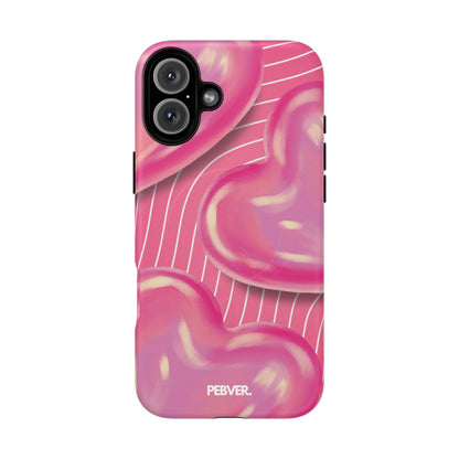 Hearts | MagSafe Phone Case PEBVER. iPhone 16 Plus Matte