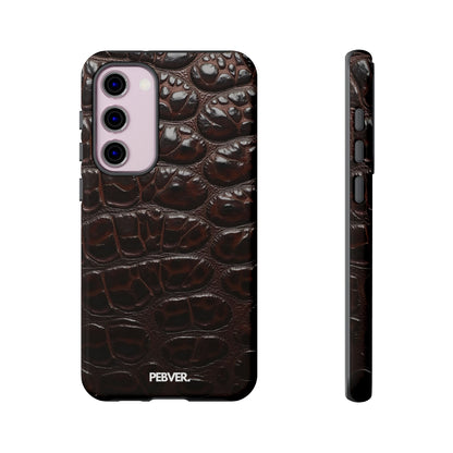 Brown Leather | Phone Case Samsung Galaxy S23 Plus Glossy