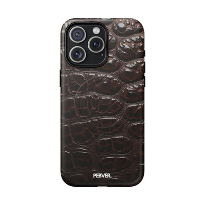 Leather | MagSafe Phone Case PEBVER. iPhone 15 Pro Max Matte