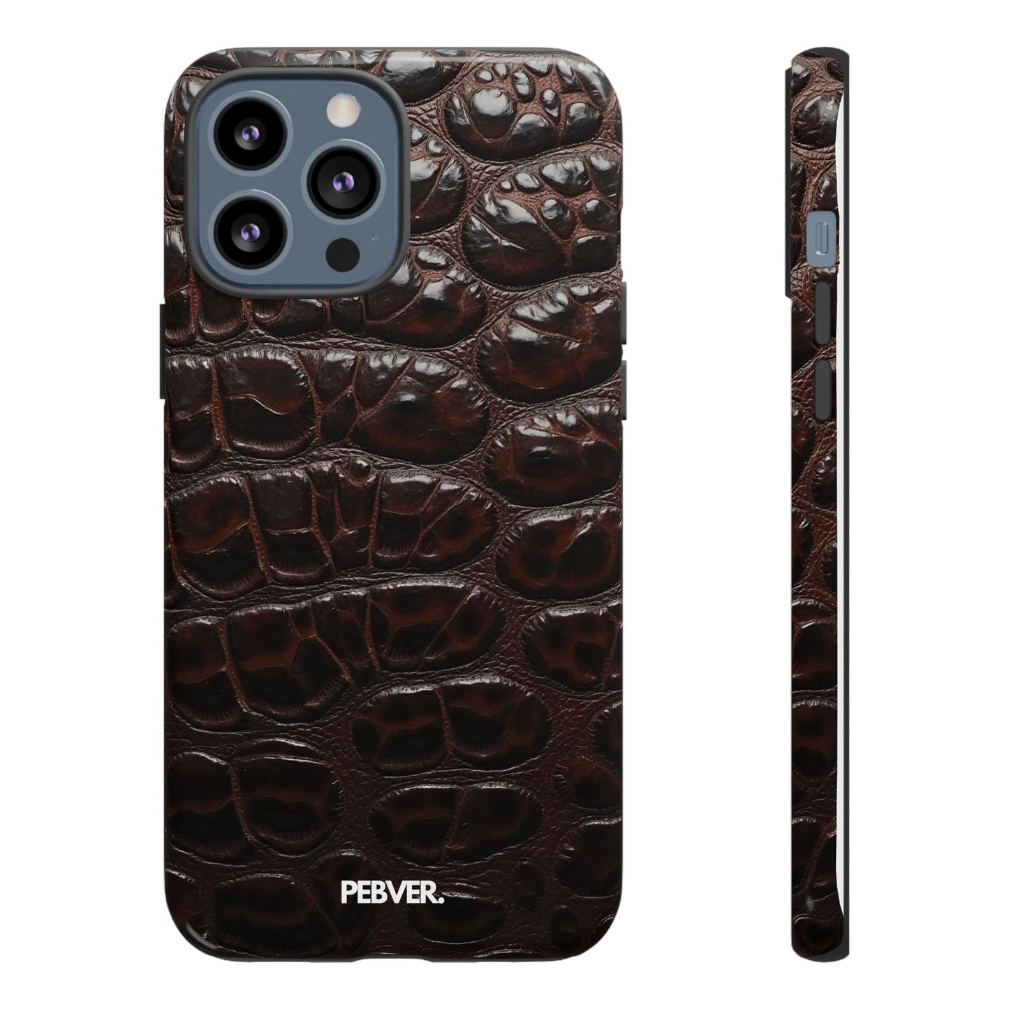 Brown Leather | Phone Case iPhone 13 Pro Max Glossy