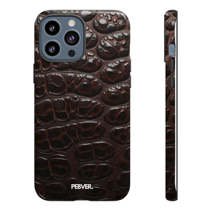 Brown Leather | Phone Case iPhone 13 Pro Max Glossy