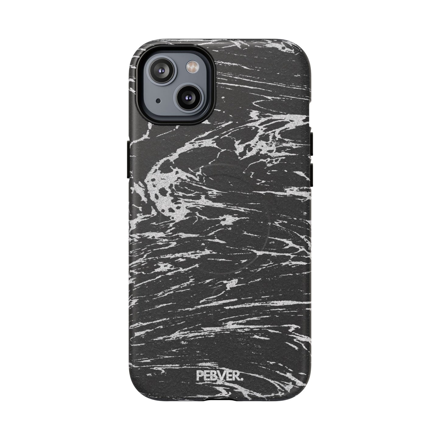 Graphite MagSafe Case Phone Case PEBVER. iPhone 14 Plus Matte