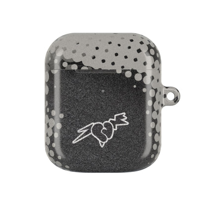 Stared Airpods Case Accessories PEBVER. AirPods Gen 2 White Glossy