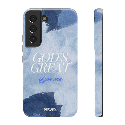 God's Great | Phone Case Samsung Galaxy S22 Glossy