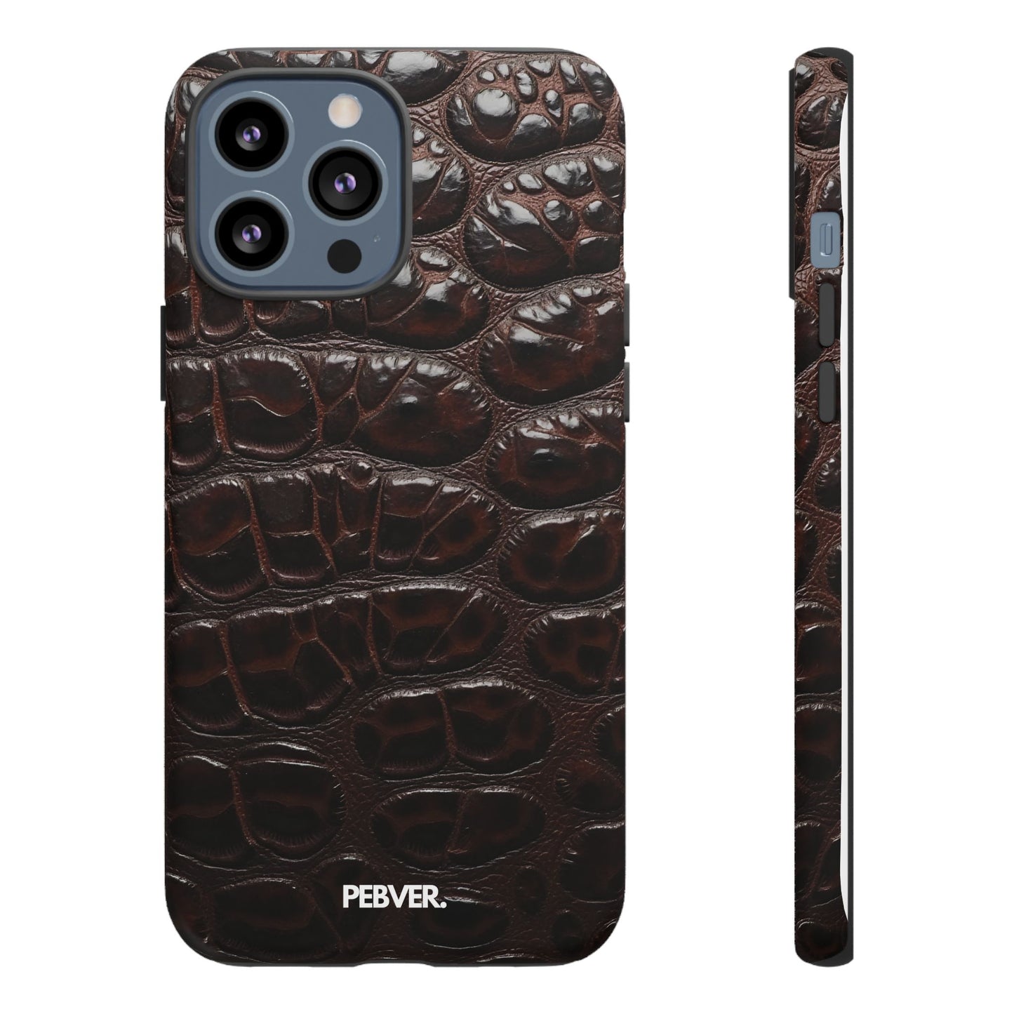 Brown Leather | Phone Case iPhone 13 Pro Max Matte