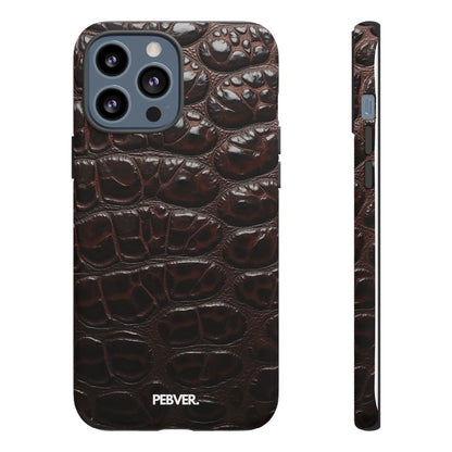 Brown Leather | Phone Case iPhone 13 Pro Max Matte