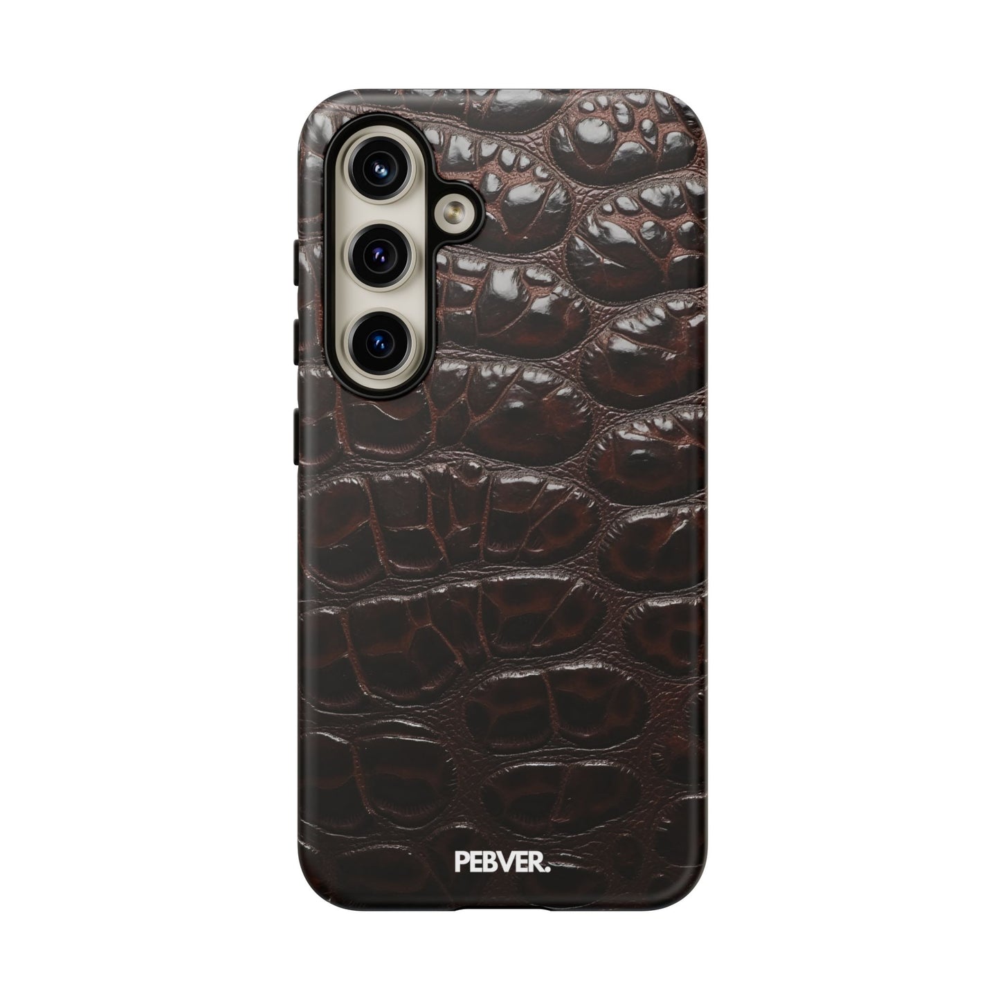 Brown Leather | Phone Case Samsung Galaxy S24 Matte