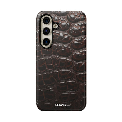 Brown Leather | Phone Case Samsung Galaxy S24 Matte