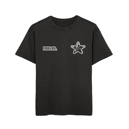 STAR | T-Shirt T-Shirt PEBVER. XS Black