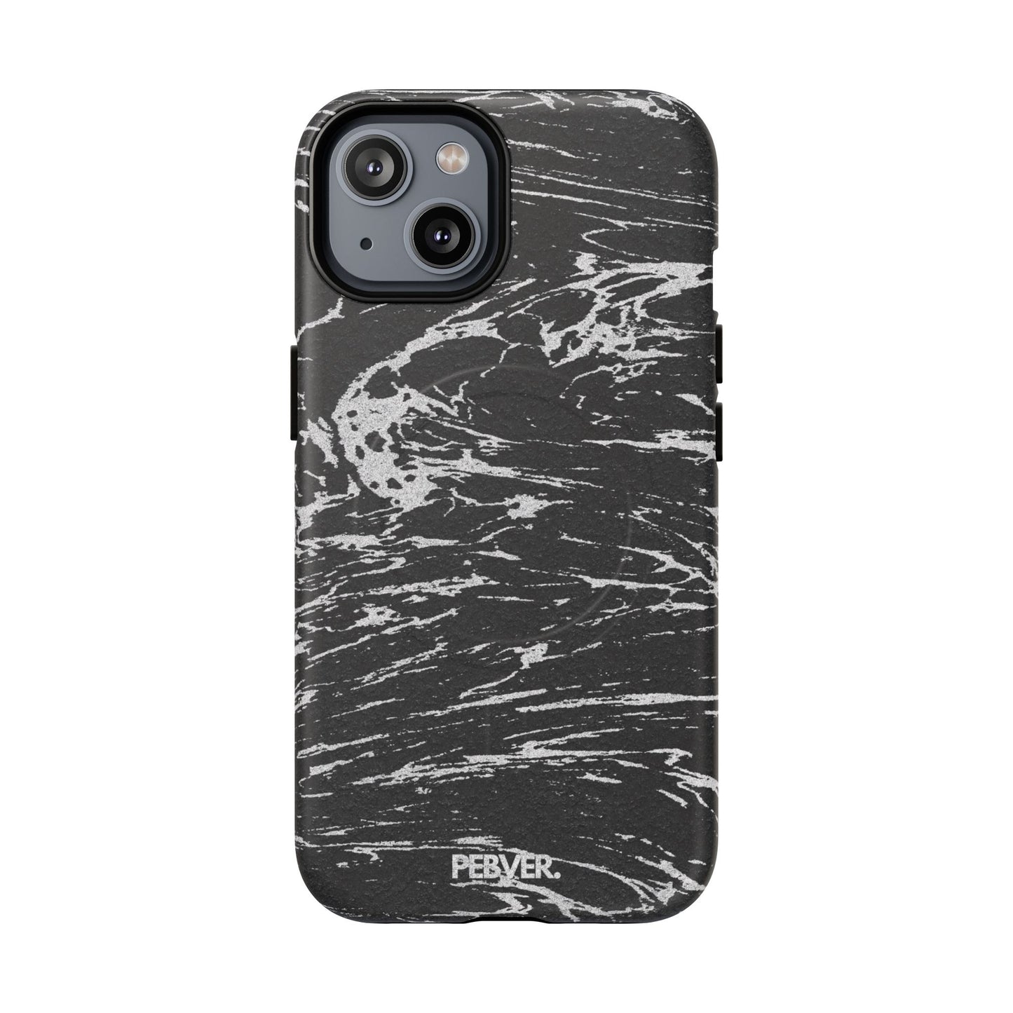 Graphite MagSafe Case Phone Case PEBVER. iPhone 14 Matte