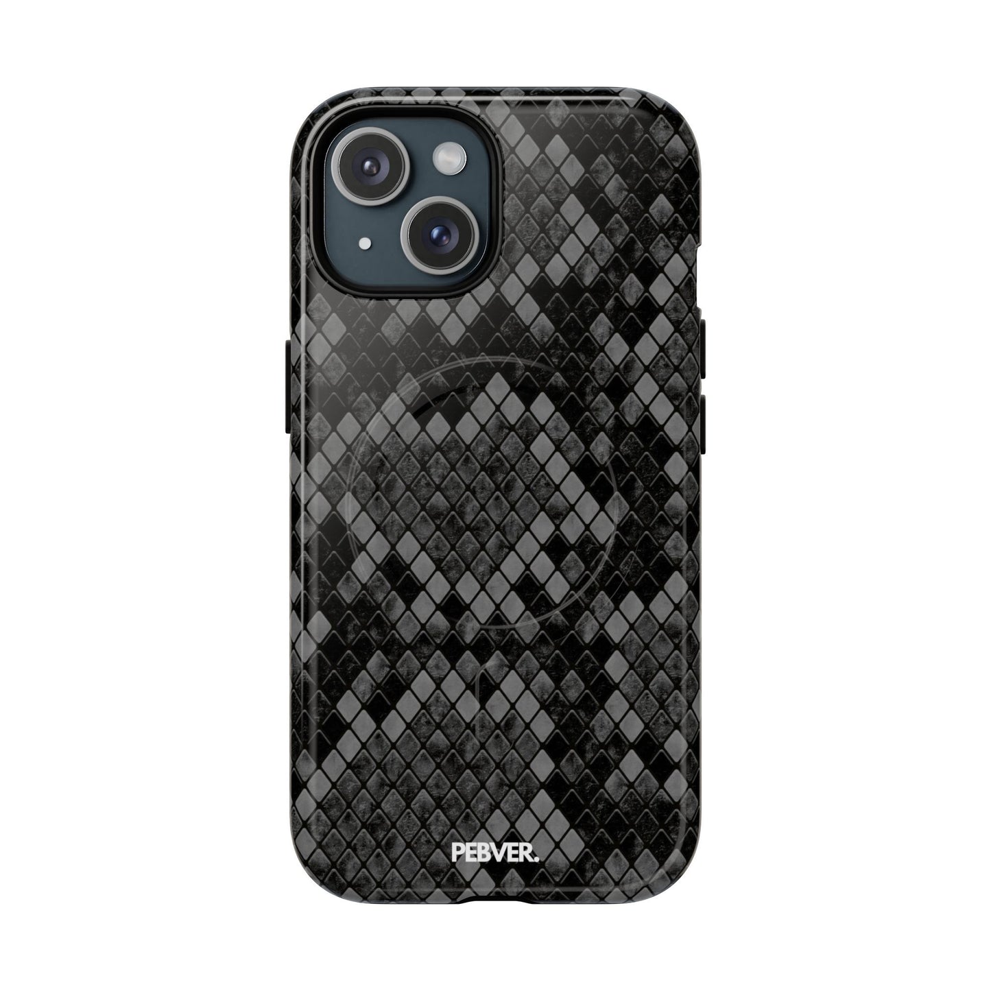 SnakeCream | MagSafe Phone Case PEBVER. iPhone 15 Glossy