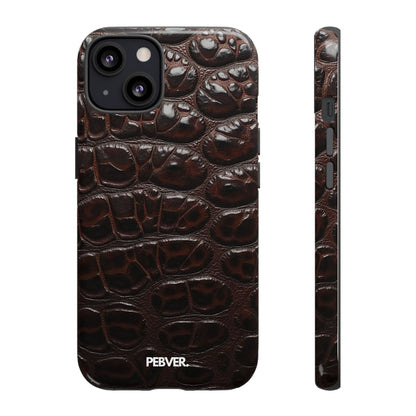 Brown Leather | Phone Case iPhone 13 Glossy