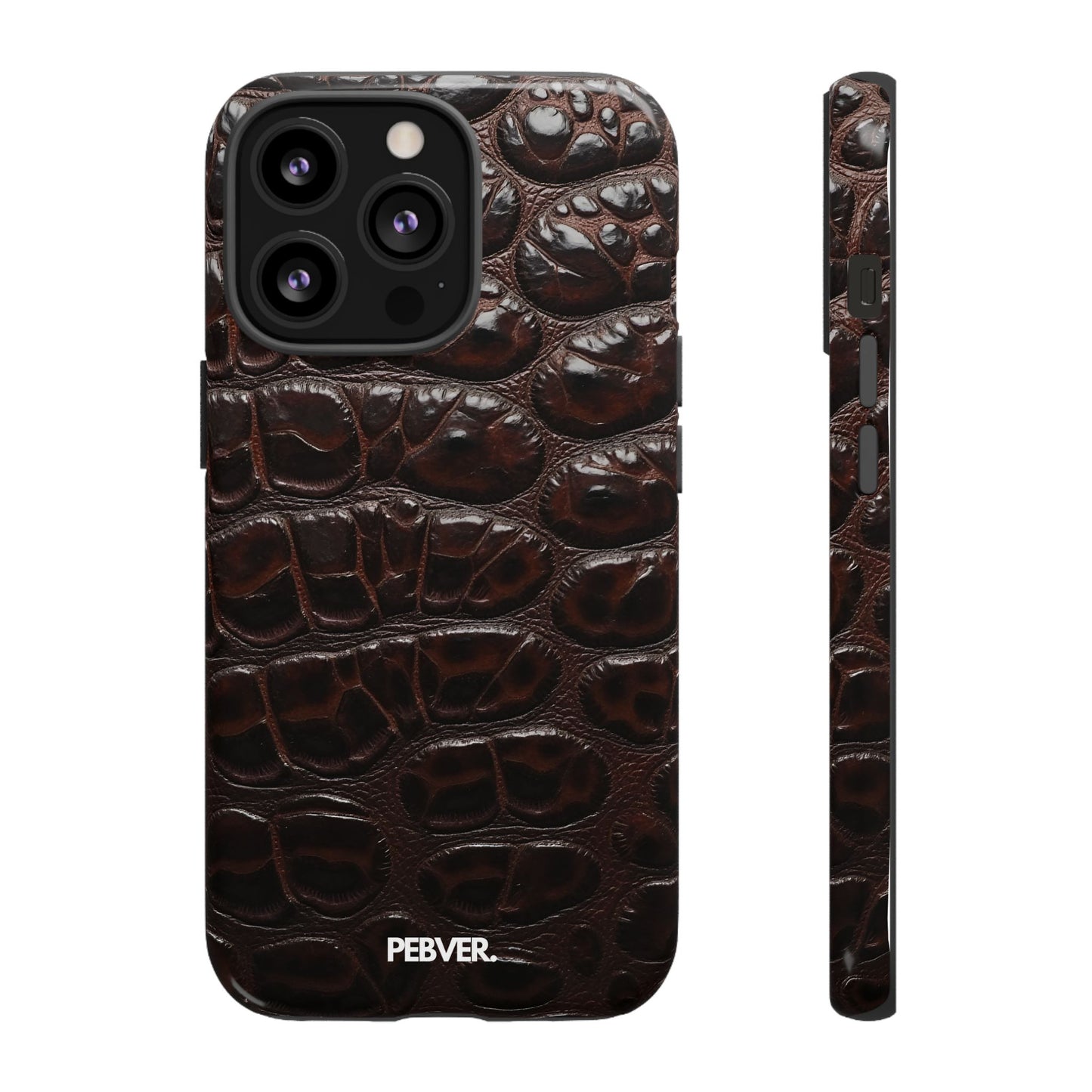 Brown Leather | Phone Case iPhone 13 Pro Glossy