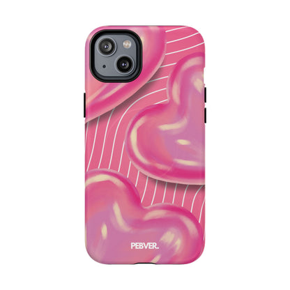 Hearts | MagSafe Phone Case PEBVER. iPhone 14 Plus Matte