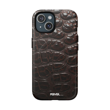 Leather | MagSafe Phone Case PEBVER. iPhone 15 Matte