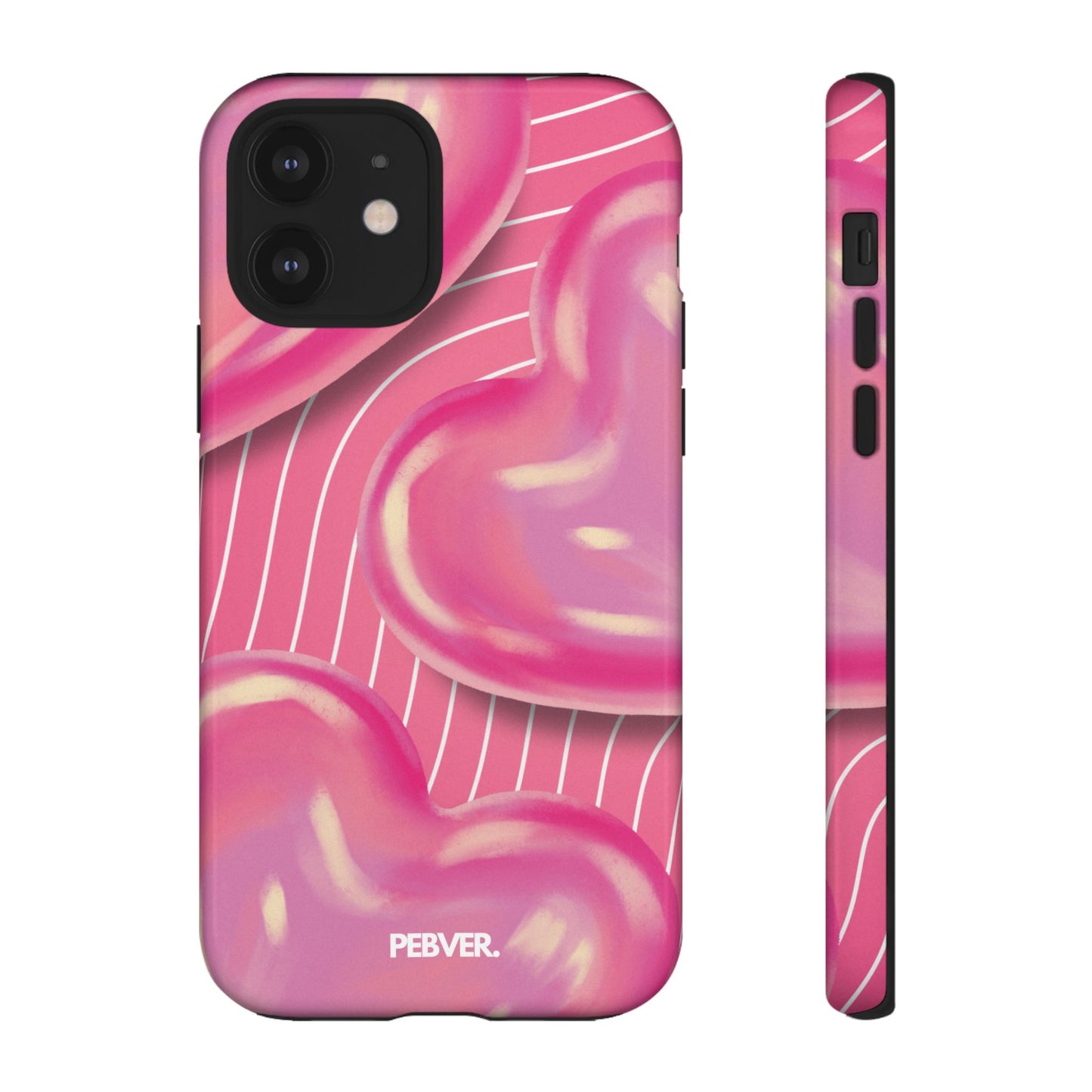 Hearts | Phone Case Phone Case PEBVER. iPhone 12 Glossy