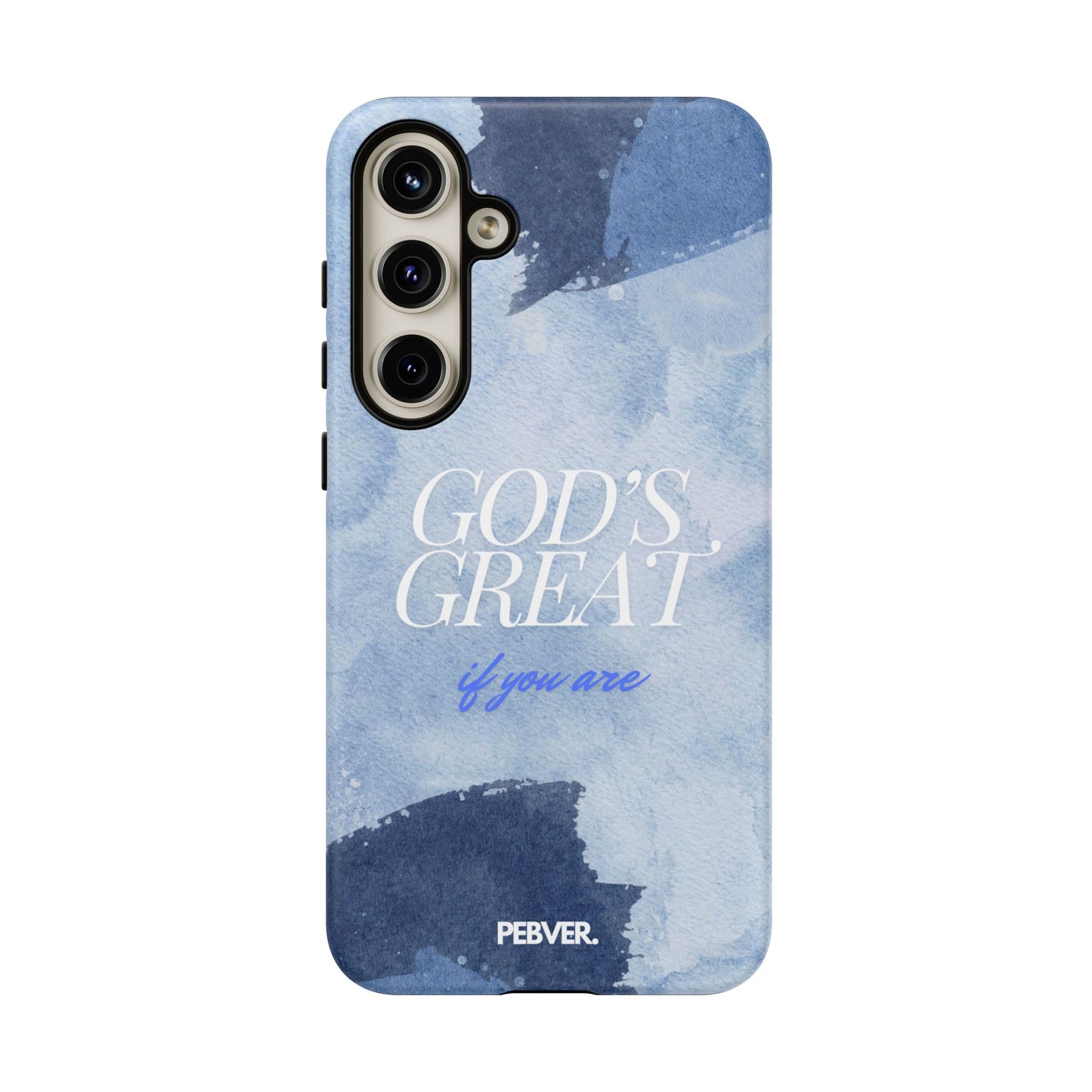 God's Great | Phone Case Samsung Galaxy S24 Plus Matte