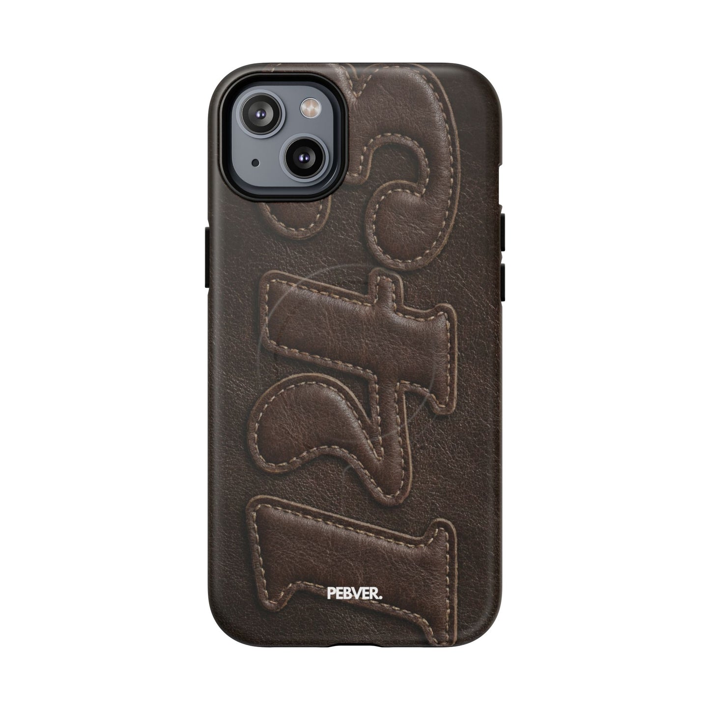 "Stitched" Magsafe Case Phone Case PEBVER. iPhone 14 Plus Matte