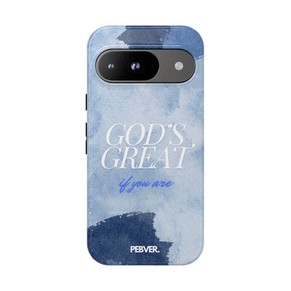God's Great | Phone Case Google Pixel 9 Glossy