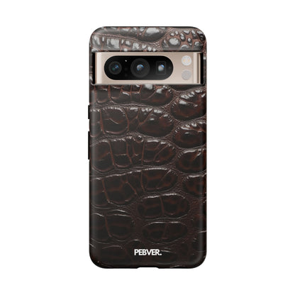 Brown Leather | Phone Case Google Pixel 8 Pro Matte
