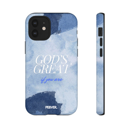 God's Great | Phone Case Phone Case PEBVER. iPhone 12 Mini Matte