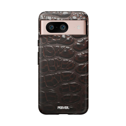 Brown Leather | Phone Case Google Pixel 8 Matte