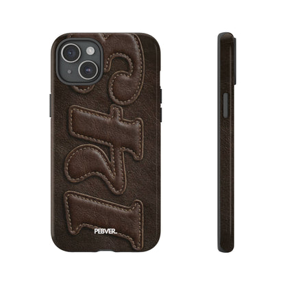"Stitched" Phone Case iPhone 15 Plus Glossy