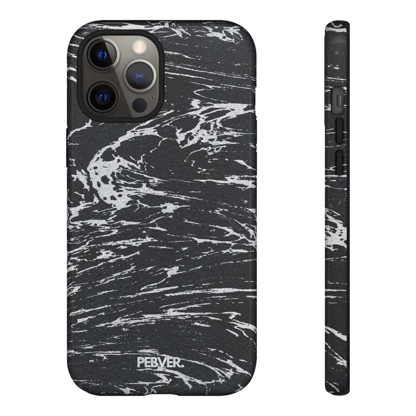 Graphite Phone Case iPhone 12 Pro Max Glossy