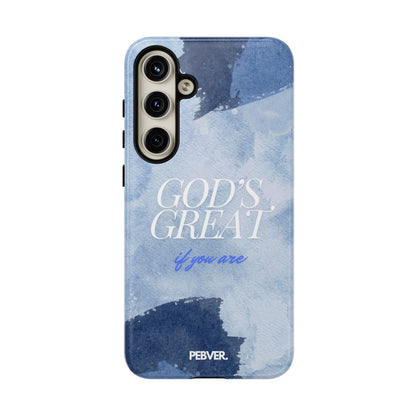 God's Great | Phone Case Samsung Galaxy S24 Plus Glossy