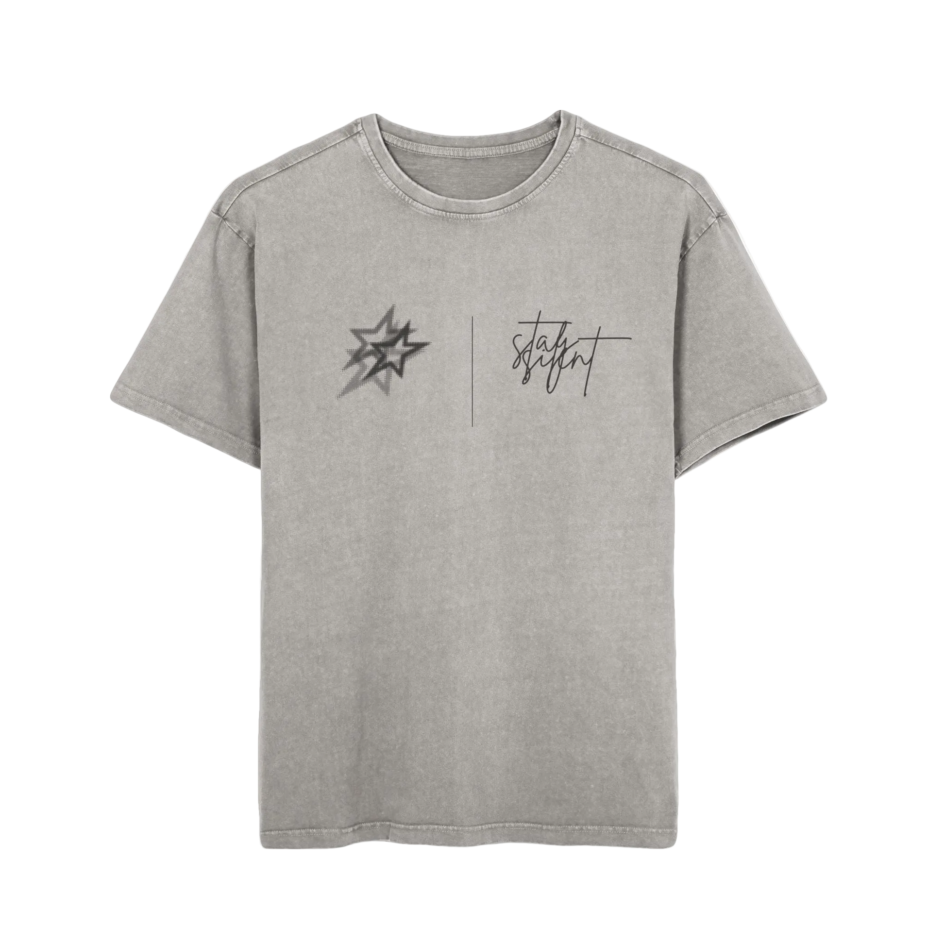 Graphite T-Shirt T-Shirt PEBVER. XS Asphalt
