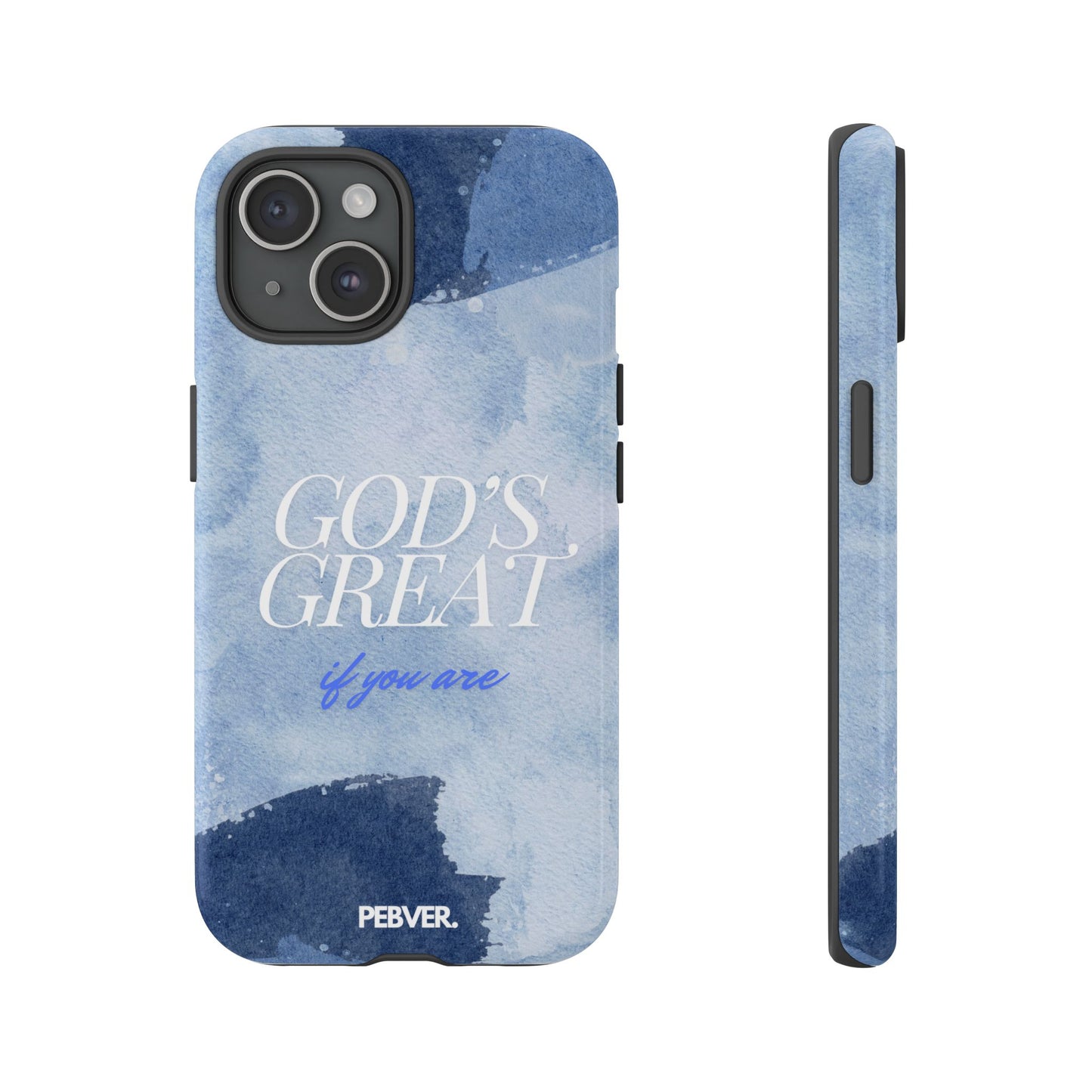God's Great | Phone Case iPhone 15 Glossy