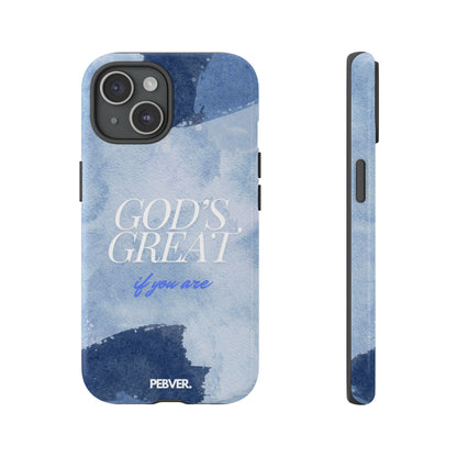 God's Great | Phone Case iPhone 15 Glossy