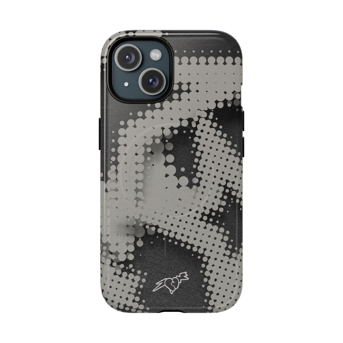 Stared Magsafe Case Phone Case PEBVER. iPhone 15 Glossy