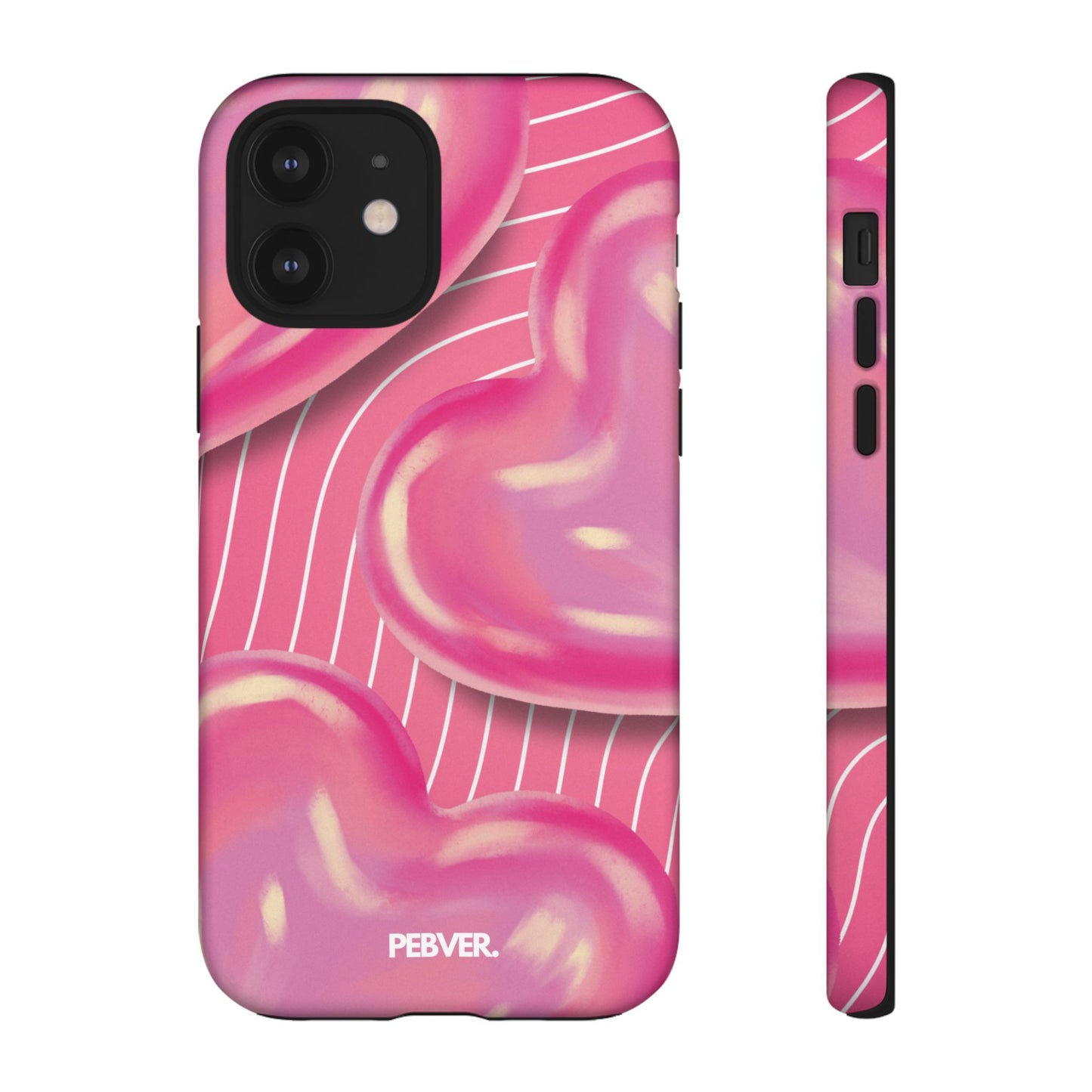 Hearts | Phone Case Phone Case PEBVER. iPhone 12 Matte