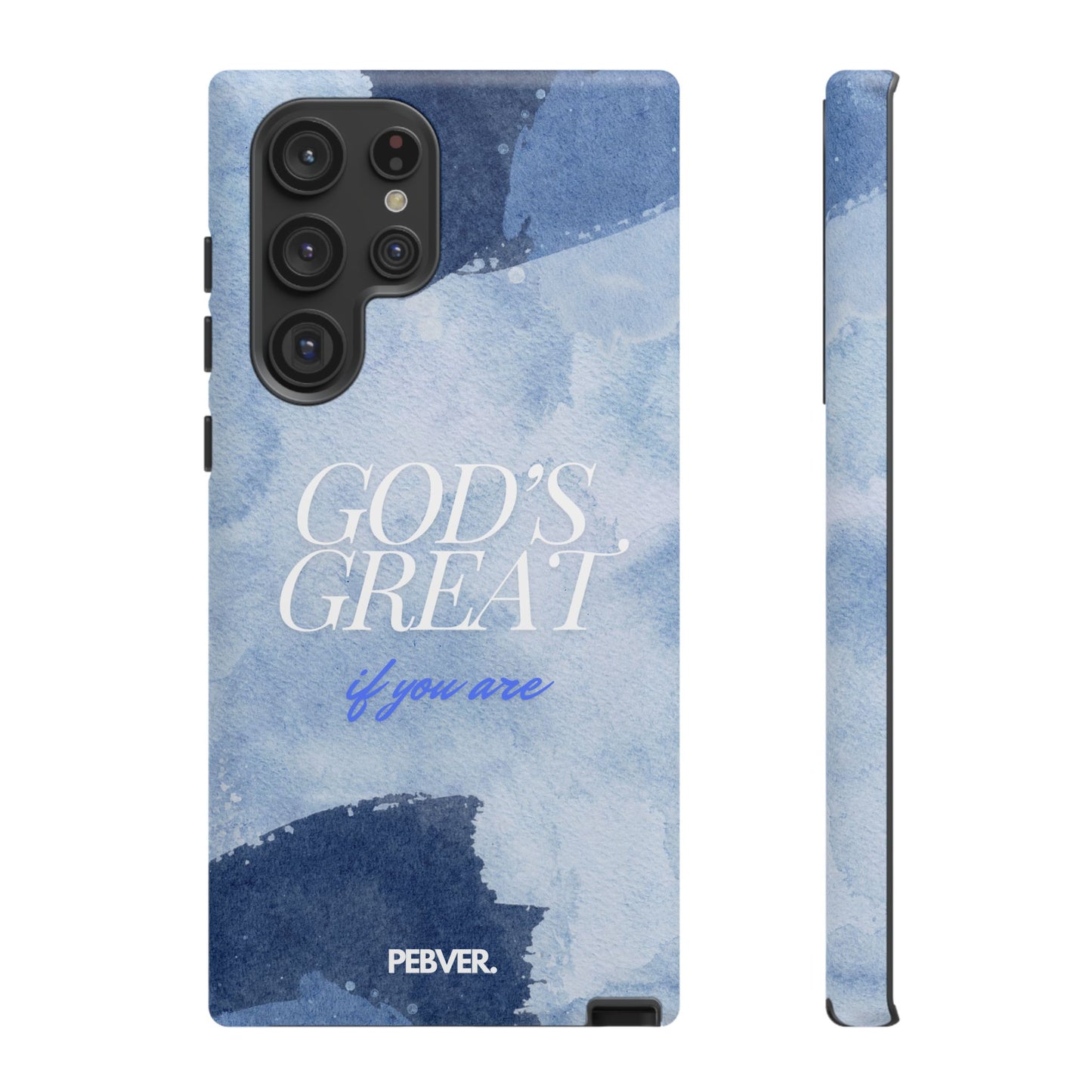 God's Great | Phone Case Samsung Galaxy S22 Ultra Matte