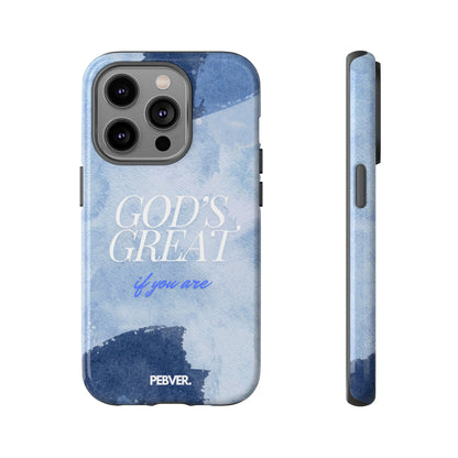 God's Great | Phone Case iPhone 14 Pro Glossy