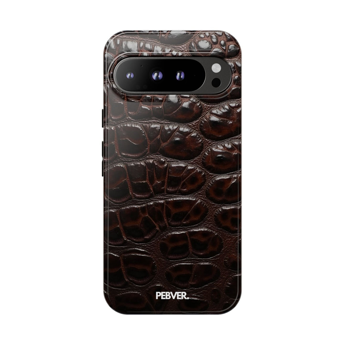 Brown Leather | Phone Case Google Pixel 9 Pro XL Glossy