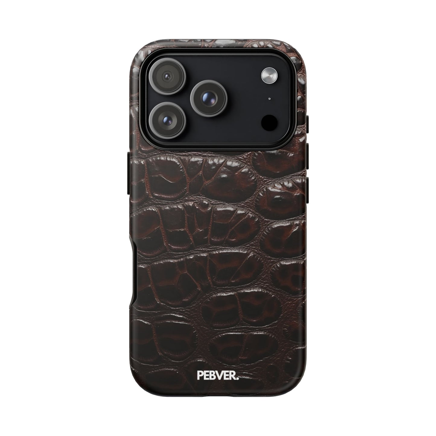 Brown Leather | Phone Case iPhone 17 Pro Matte
