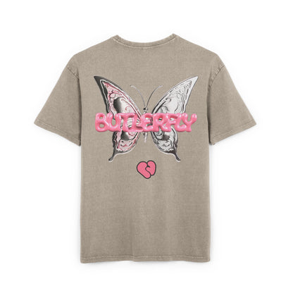 Butterfly | T-Shirt T-Shirt PEBVER. XS Dark Khaki