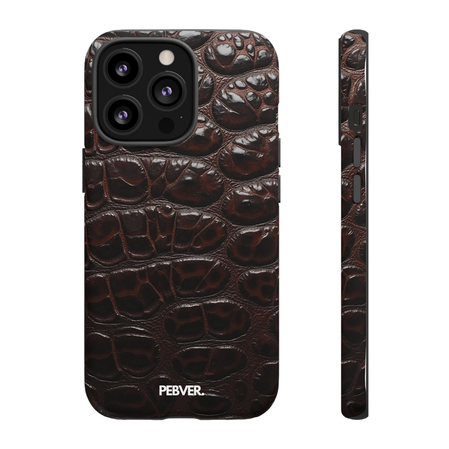 Brown Leather | Phone Case iPhone 13 Pro Matte